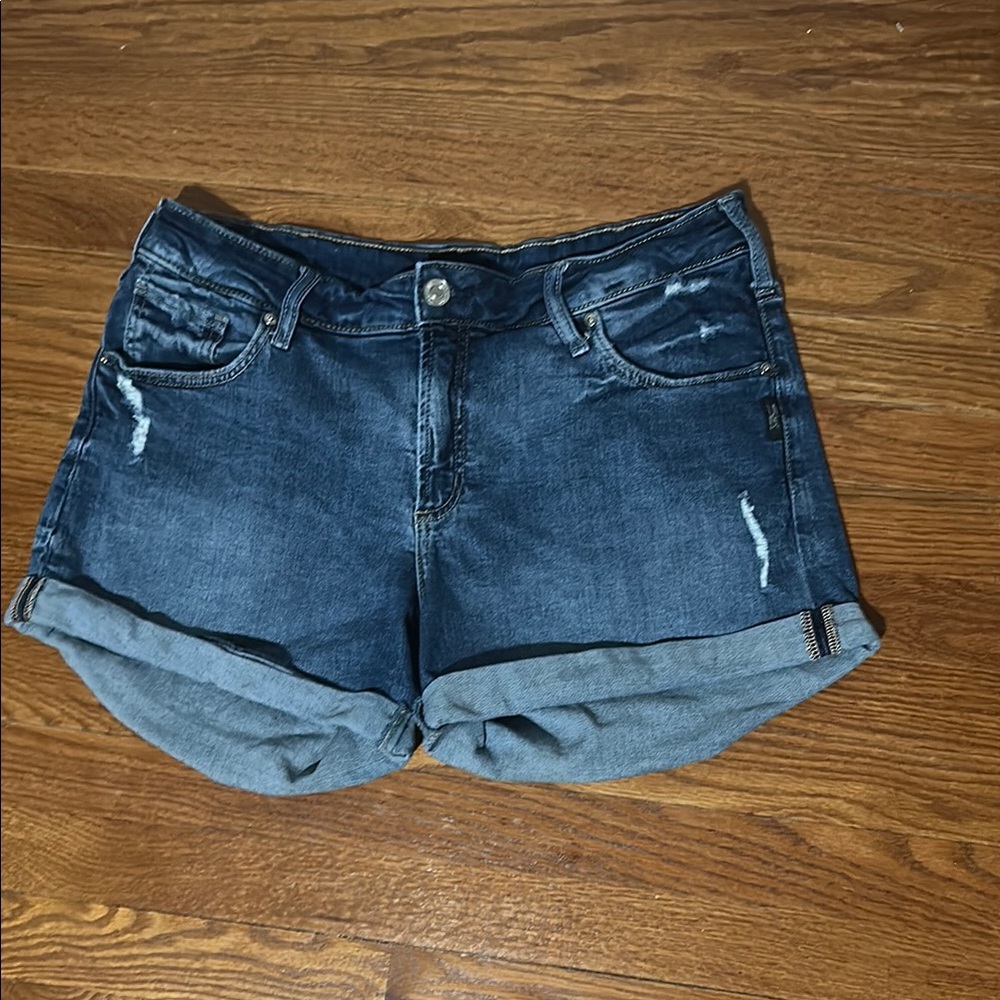 Denim Blue Women's Shorts